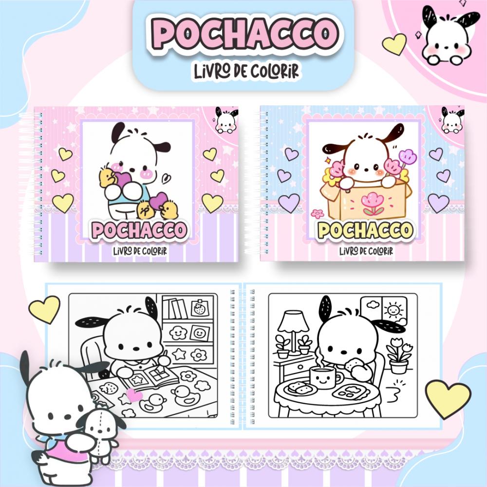 Arquivo Digital Livro de Colorir POCHACCO - PDF