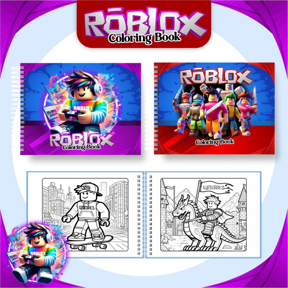 Arquivo Digital Livro de Colorir ROBLOX MENINO - PDF