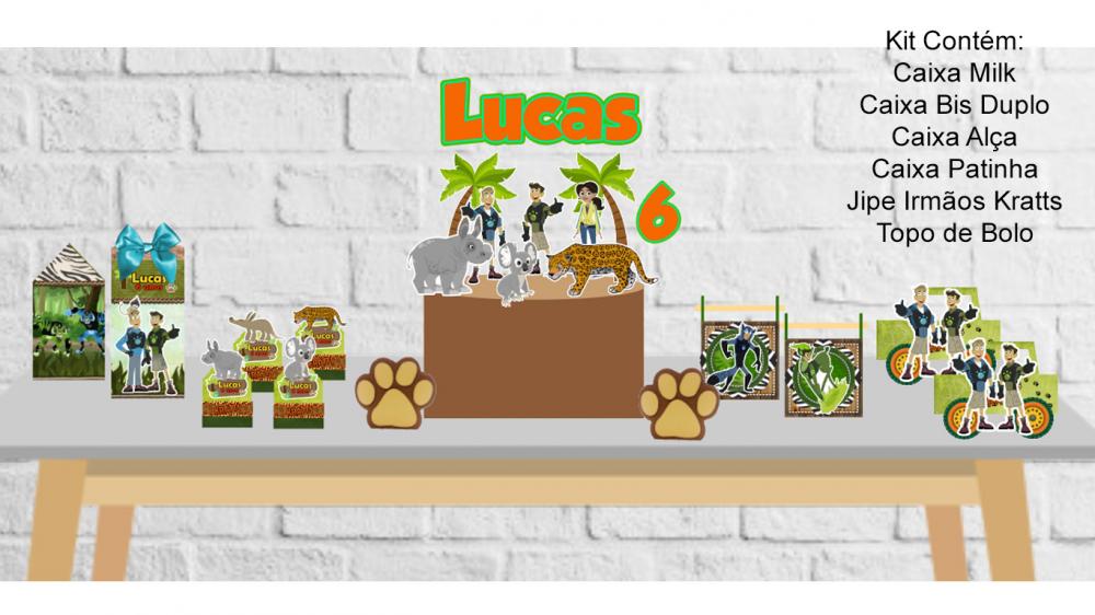 Arquivo De Corte Irmãos Kratts 01 Studio/PDF