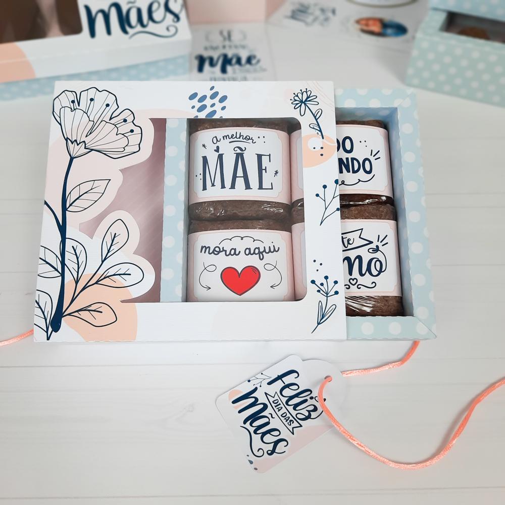 Arquivo de Corte Caixa Brownie 02 Dia das Mães - STUDIO/PDF