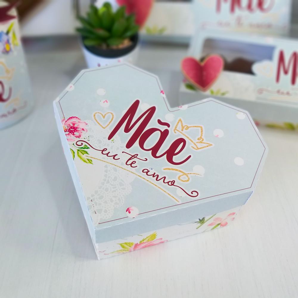 Arquivo de Corte Caixa Coração 5 Doces Dia das Mães - STUDIO/P