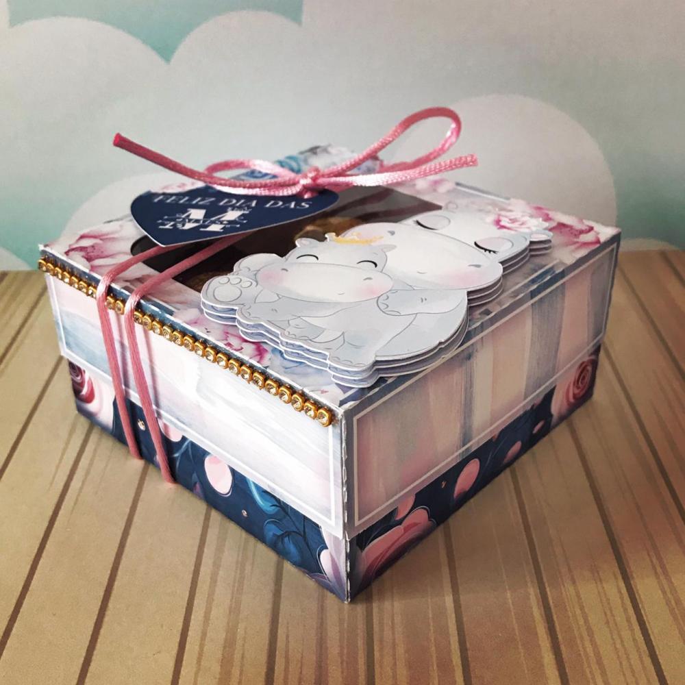 Arquivo de Corte Caixa 4 Doces 11 Dia das Mães - STUDIO/PDF