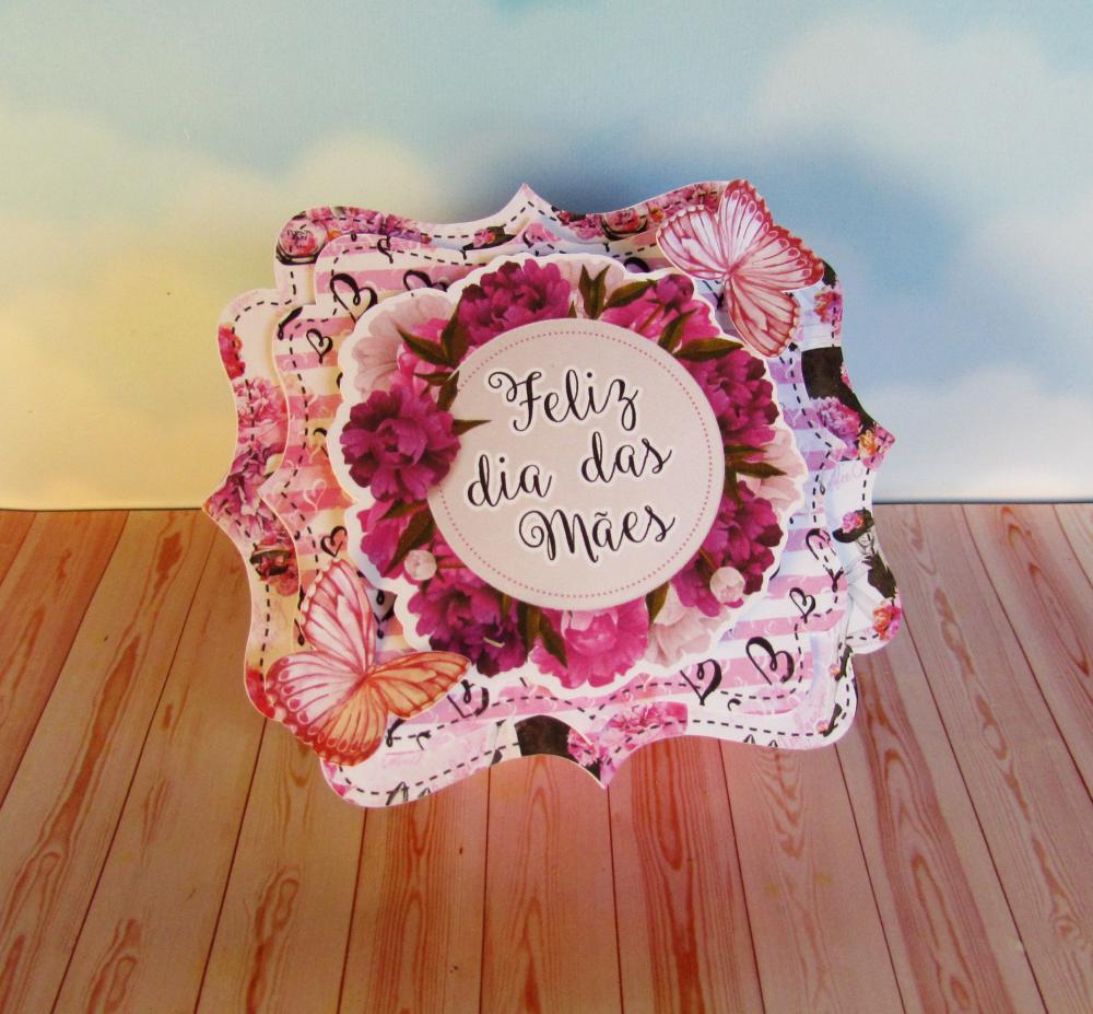 Arquivo de Corte Caixa 4 Doces 17 Dia das Mães - STUDIO/PDF
