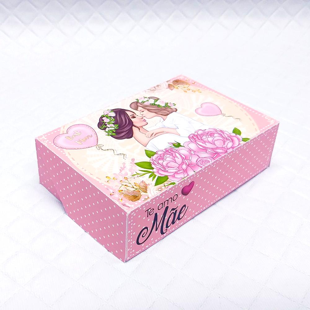 Arquivo de Corte Caixa 6 Doces 06 Dia das Mães - STUDIO/PDF