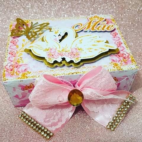 Arquivo de Corte Caixa 6 Doces 13 Dia das Mães - STUDIO/PDF