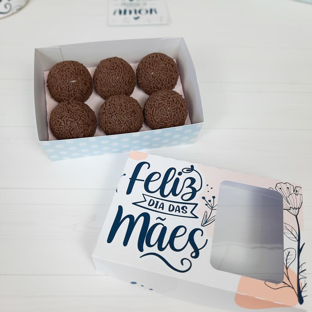 Arquivo de Corte Caixa 6 Doces 16 Dia das Mães - STUDIO/PDF