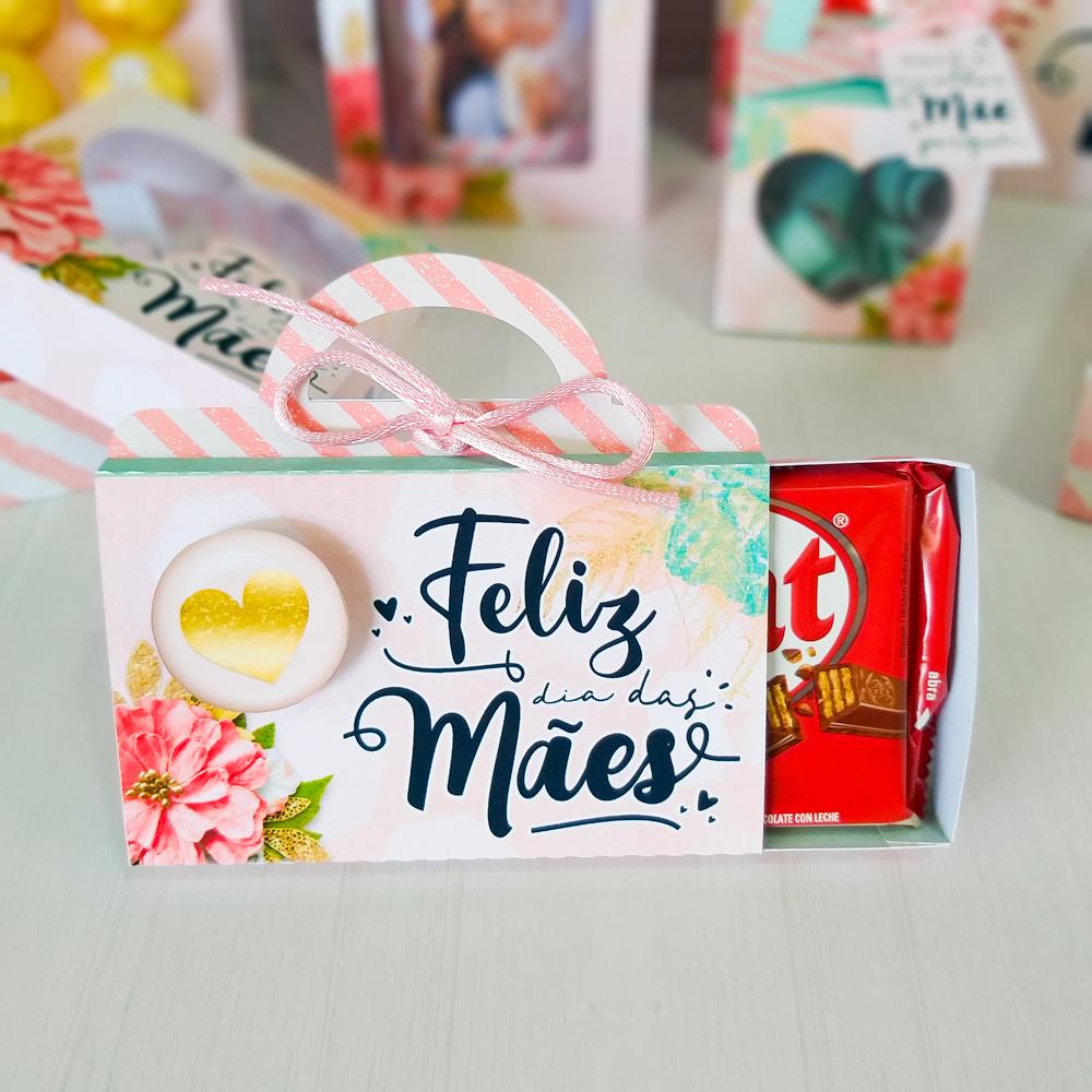 Arquivo de Corte Caixa KitKat 03 Dia das Mães - STUDIO/PDF