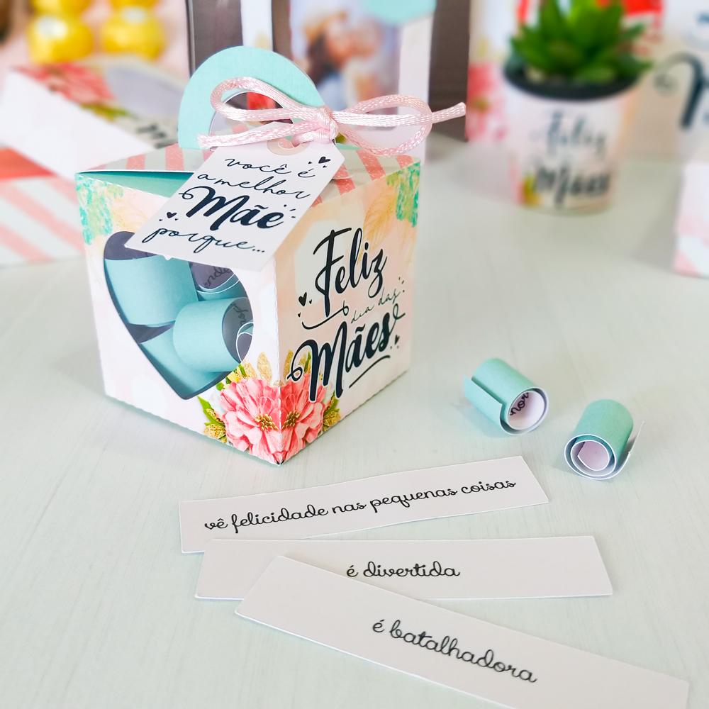 Arquivo de Corte Caixa Mensagens 02 Dia das Mães - STUDIO/PDF