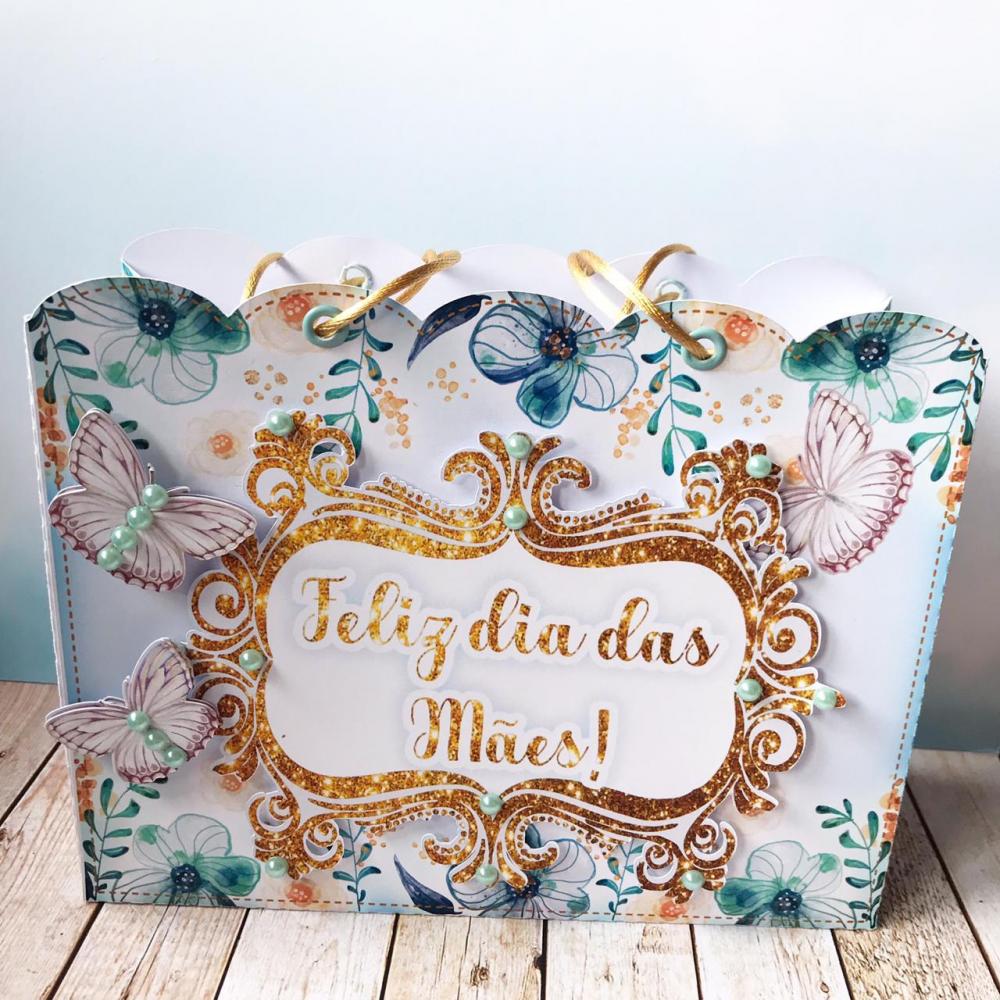Arquivo de Corte Sacolinha 04 Dia das Mães - STUDIO/PDF