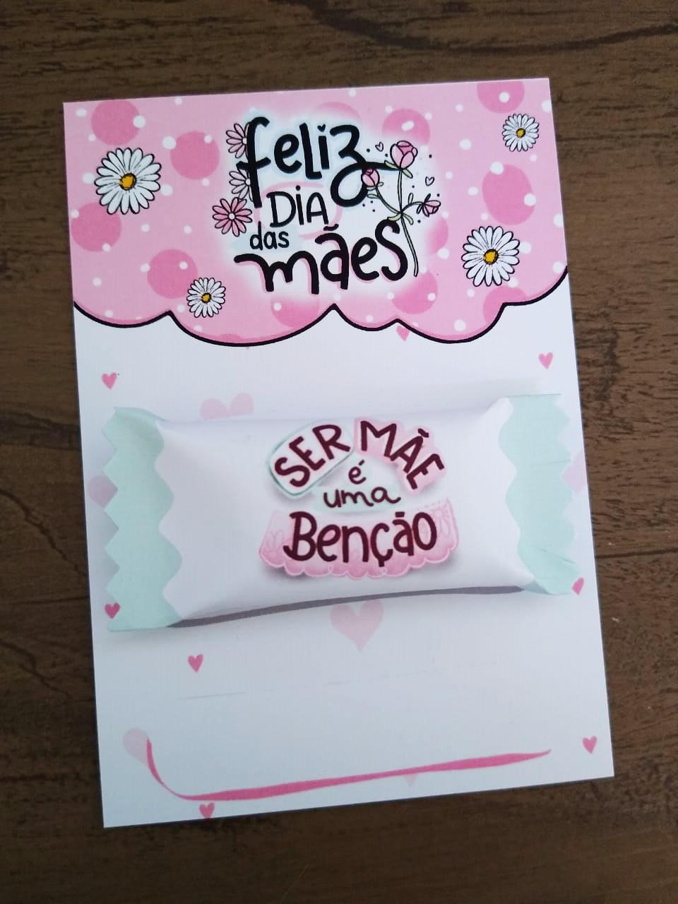 Arquivo de Corte Cartão Balinha Dia das Mães 02 - STUDIO/PDF/PN