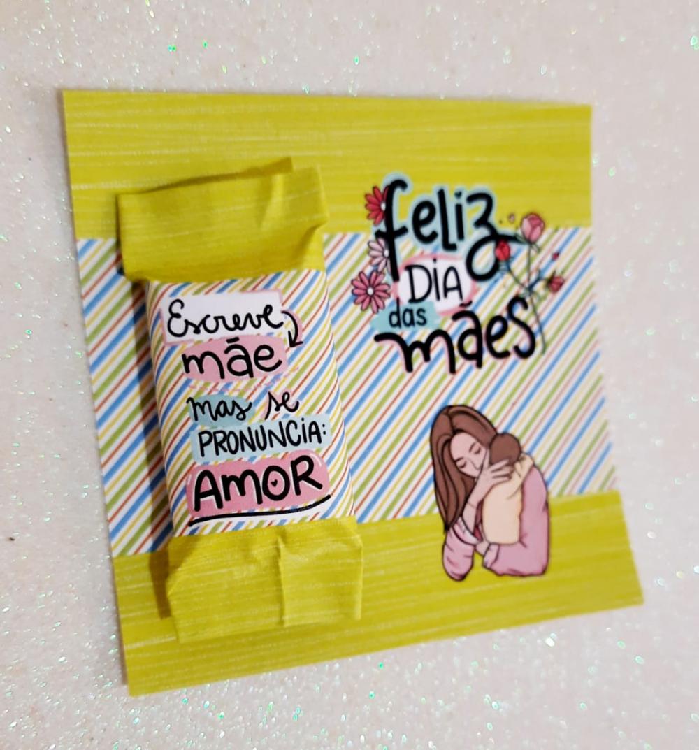 Arquivo de Corte Cartão Balinha Dia das Mães 03 - STUDIO/PDF