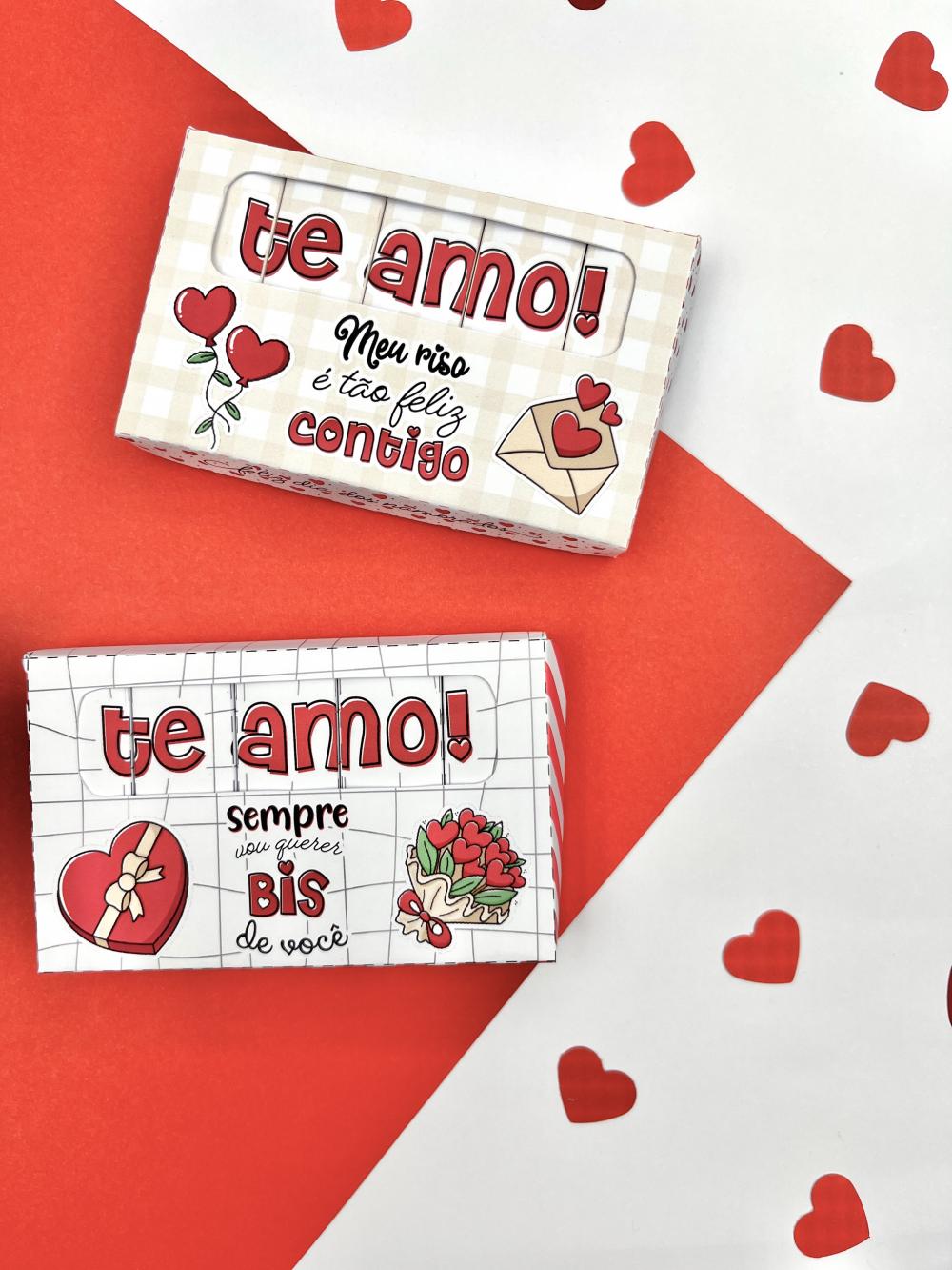 Arquivo de Corte Caixa Bis 10 - Dia dos Namorados - Studio/PDF