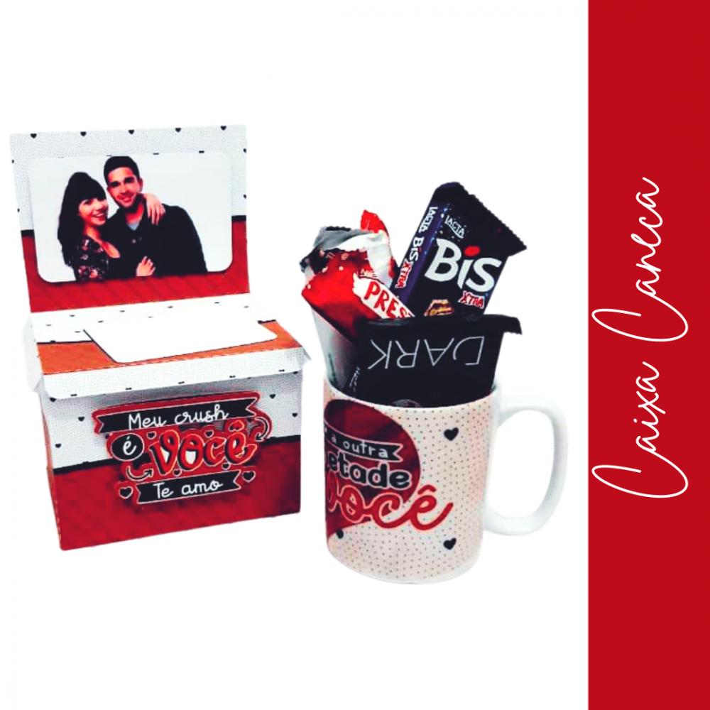 Arquivo de Corte Caixa Caneca 08 - Dia dos Namorados - Studio/PDF
