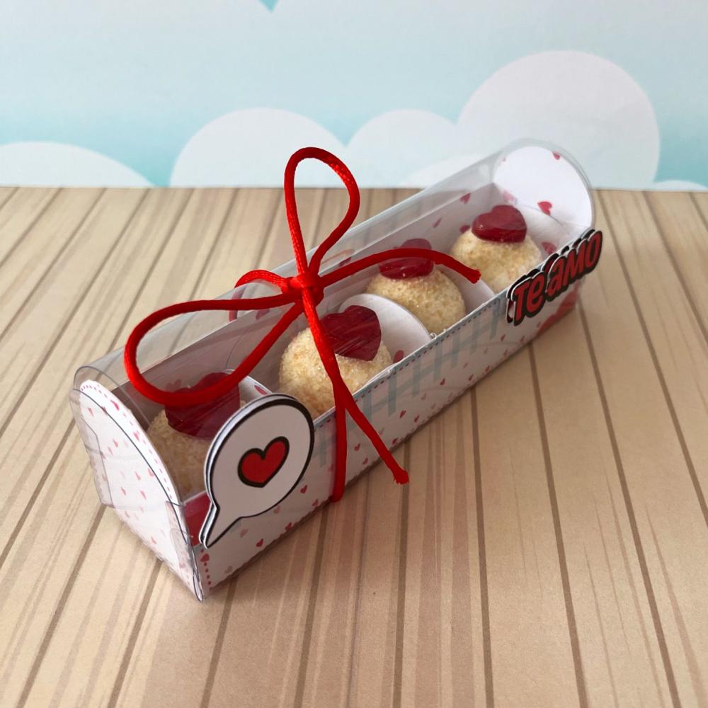 Arquivo de Corte Caixa 4 Doces 20 - Dia dos Namorados - Studio/PD