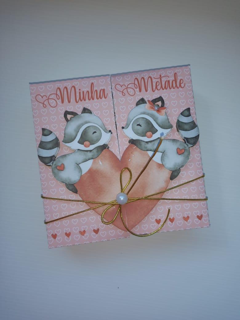Arquivo de Corte Caixa 9 Doces Deslizante 01 - Dia dos Namorados 