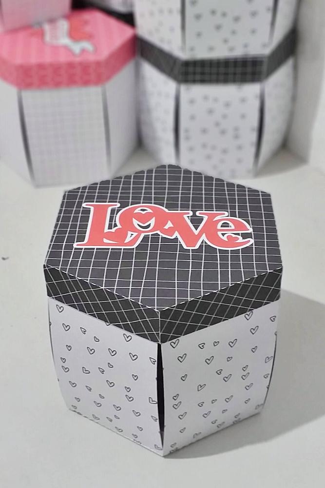 Arquivo de Corte Caixa Explosão Doces, Caneca e Mini Bolo 03 - D