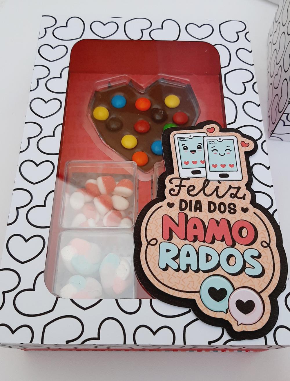 Arquivo de Corte Caixa Fondue 05 - Dia dos Namorados - Studio/PNG