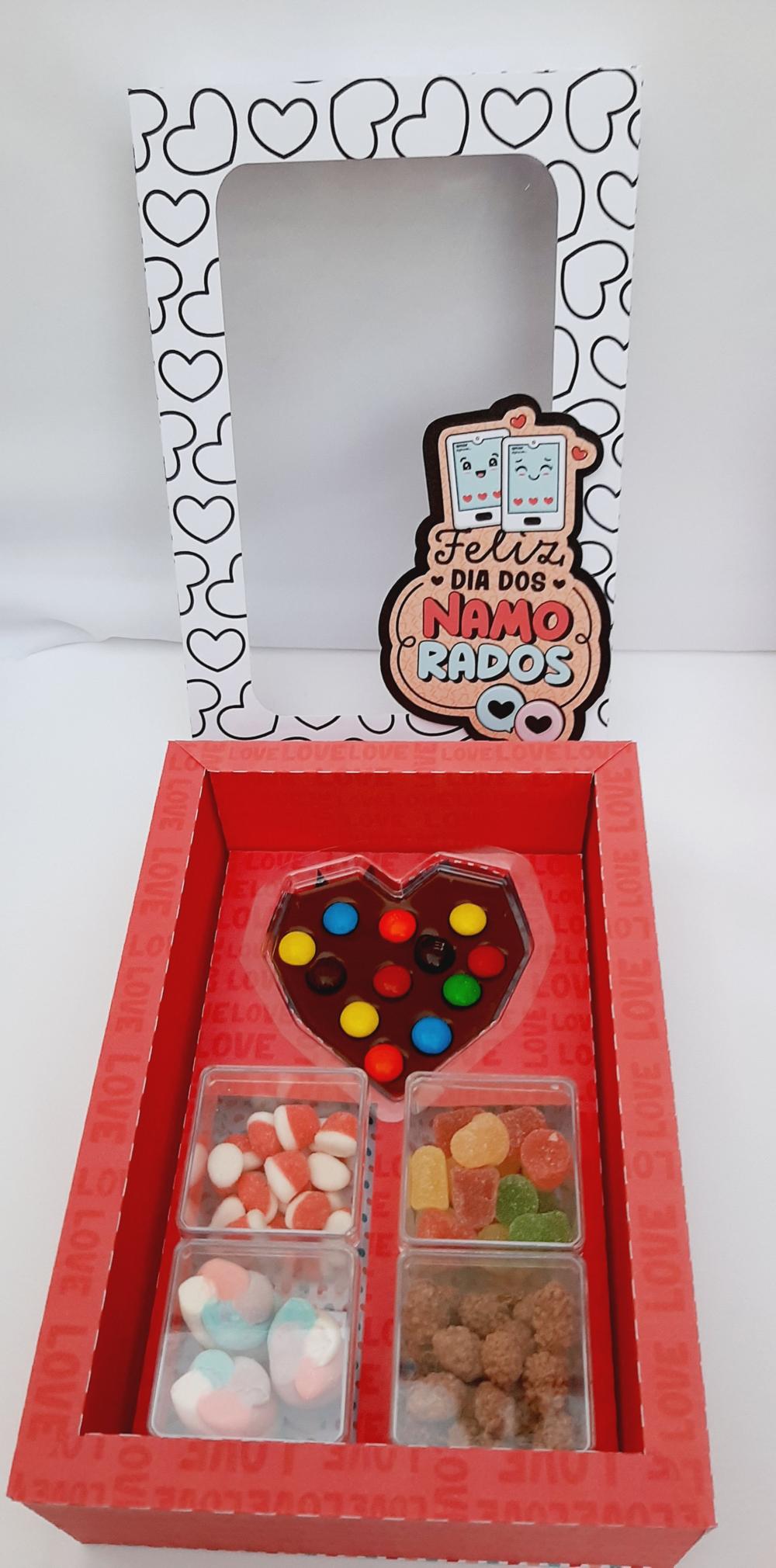 Arquivo de Corte Caixa Fondue 05 - Dia dos Namorados - Studio/PNG