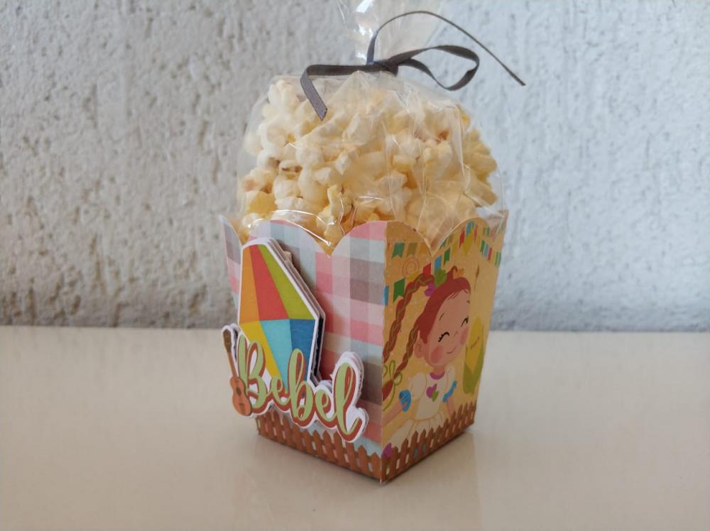 Arquivo de Corte Caixa Cachepô 01 - Festa Junina - STUDIO/PDF