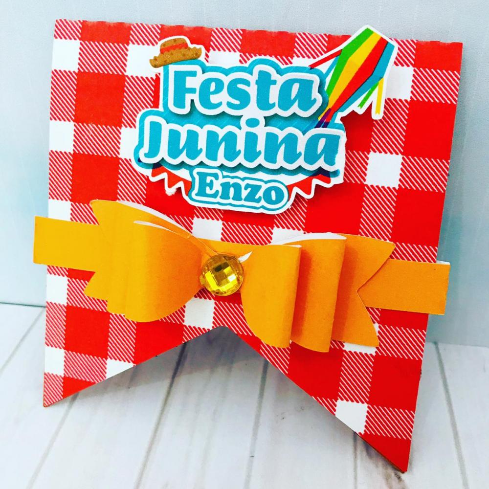 Arquivo de Corte Convite 05 - Festa Junina - STUDIO/PDF