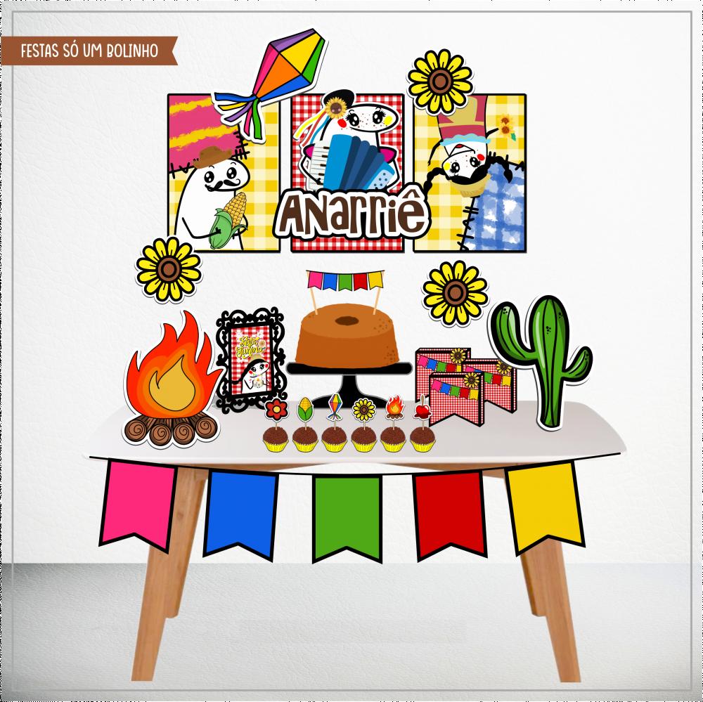 Arquivo de Corte Kit Festa Junina Flork - Studio/PDF