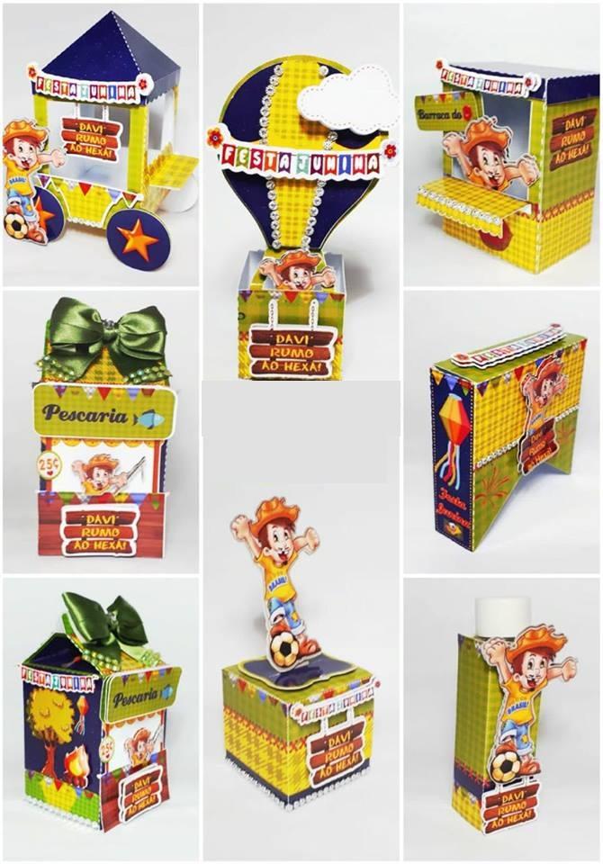 Arquivo de Corte Kit Festa Junina Futebol Somente Studio