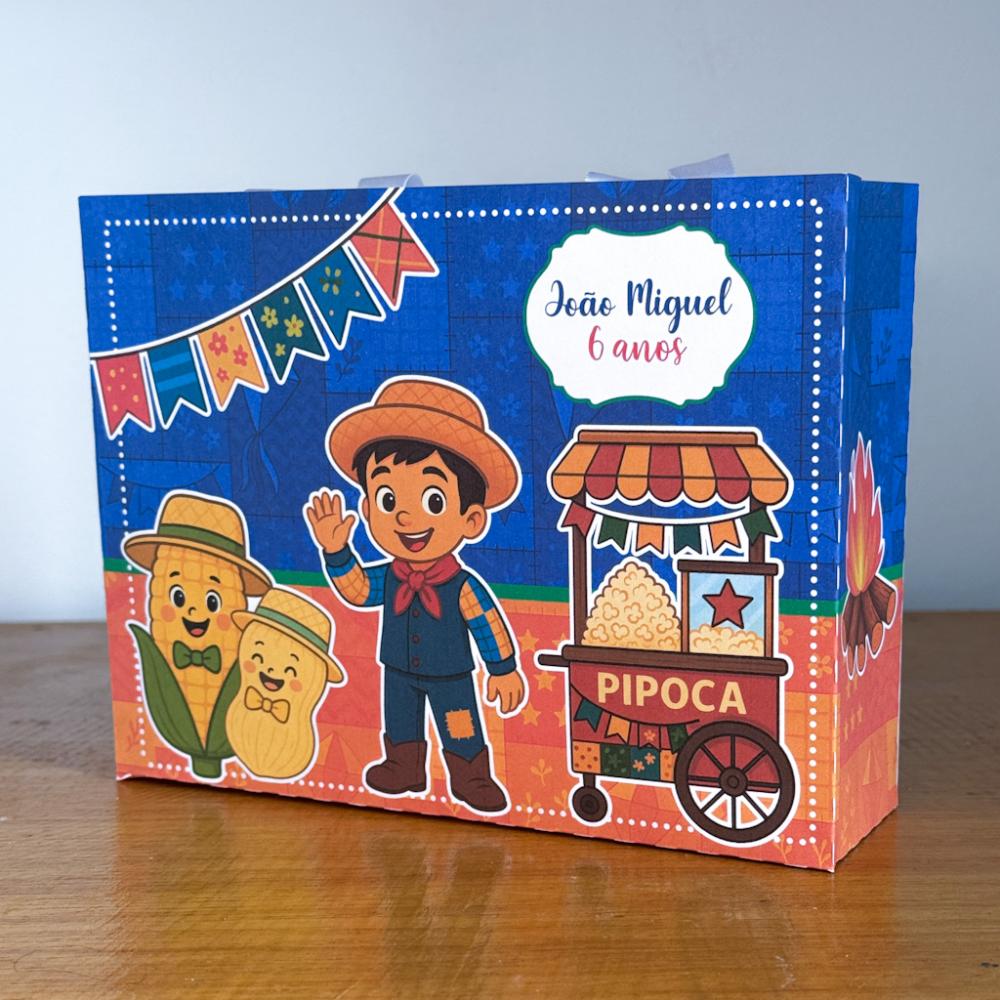 Arquivo de Corte Sacolinha 12 - Festa Junina - STUDIO/PDF