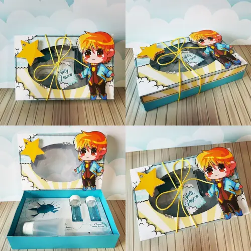 Arquivo de Corte Caixa Mini Confeiteiro Anime 01 - STUDIO/PDF/PNG