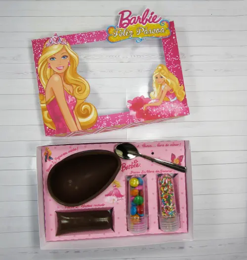 Arquivo de Corte Caixa Mini Confeiteiro Barbie 03 - STUDIO/PDF