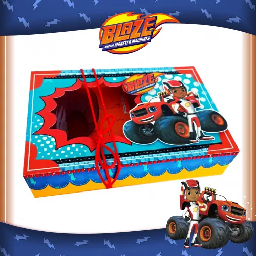 Arquivo de Corte Caixa Mini Confeiteiro Blaze and The Monster Machine 02 - STUDIO/PDF