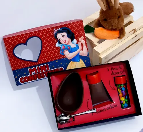 Arquivo de Corte Caixa Mini Confeiteiro Branca de Neve 02 - STUDI