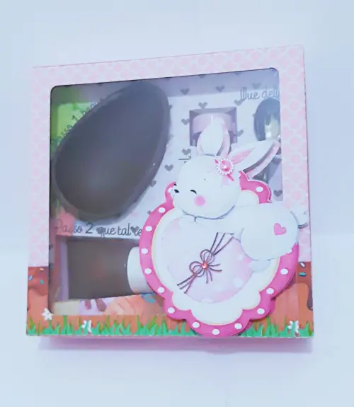 Arquivo de Corte Caixa Mini Confeiteiro Coelhinho 04 - STUDIO/PDF