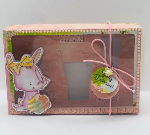 Arquivo de Corte Caixa Mini Confeiteiro Coelhinho 08 50g - STUDIO/PDF