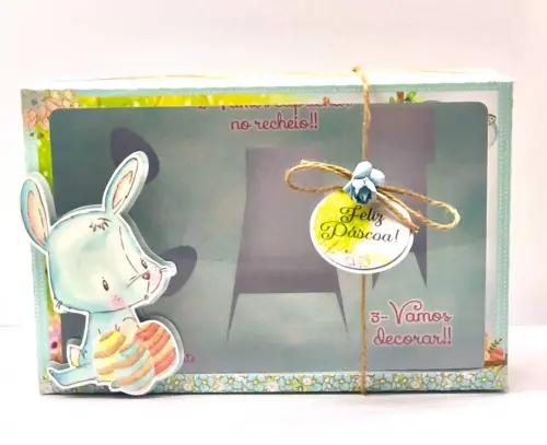 Arquivo de Corte Caixa Mini Confeiteiro Coelhinho 09 50g - STUDIO/PDF