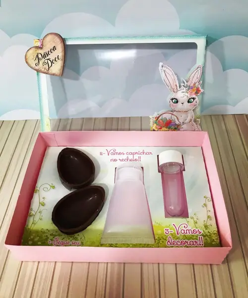 Arquivo de Corte Caixa Mini Confeiteiro Coelhinho 11 50g - STUDIO