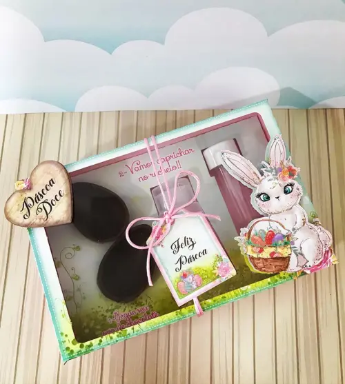 Arquivo de Corte Caixa Mini Confeiteiro Coelhinho 11 50g - STUDIO