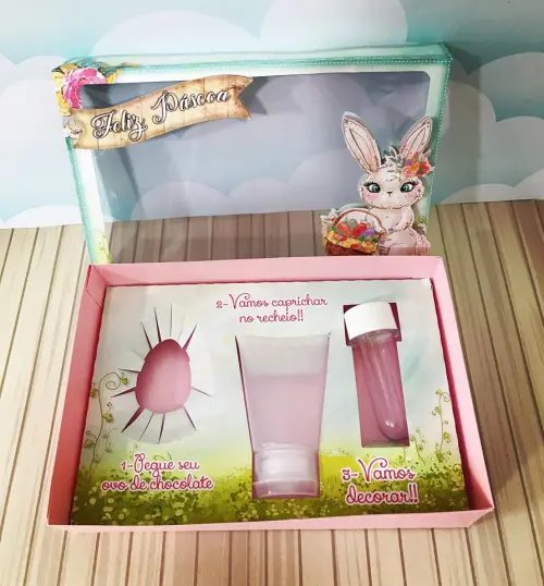 Arquivo de Corte Caixa Mini Confeiteiro Coelhinho 14 100g - STUDIO/PDF