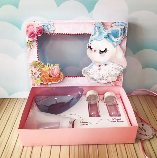 Arquivo de Corte Caixa Mini Confeiteiro Coelhinho 15 150g - STUDIO/PDF