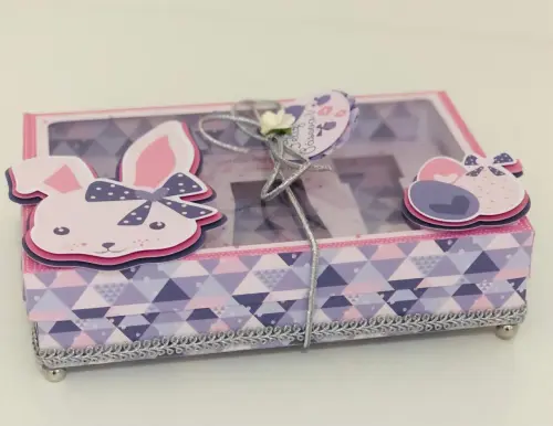 Arquivo de Corte Caixa Mini Confeiteiro Coelhinho 17 50g - STUDIO/PDF