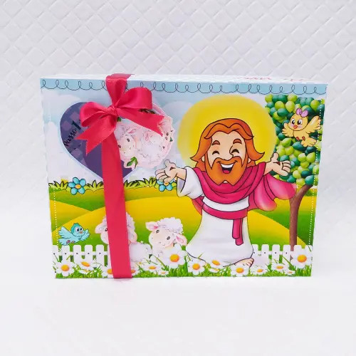 Arquivo de Corte Caixa Mini Confeiteiro Cristã 01 - STUDIO/PDF