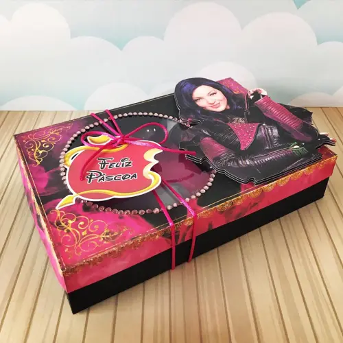 Arquivo de Corte Caixa Mini Confeiteiro Descendentes 01 - STUDIO/PDF/PNG