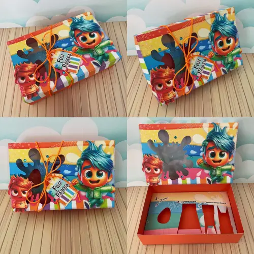 Arquivo de Corte Caixa Mini Confeiteiro Divertidamente 01 - STUDIO/PDF/PNG