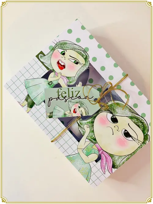 Arquivo de Corte Caixa Mini Confeiteiro Divertidamente Nojinho - STUDIO/PDF