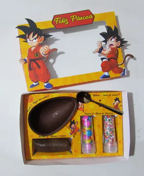 Arquivo de Corte Caixa Mini Confeiteiro Dragon Ball 03 - STUDIO/P