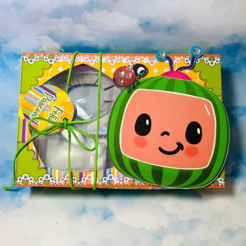 Arquivo de Corte Caixa Mini Confeiteiro Cocomelon 03 - STUDIO/PDF