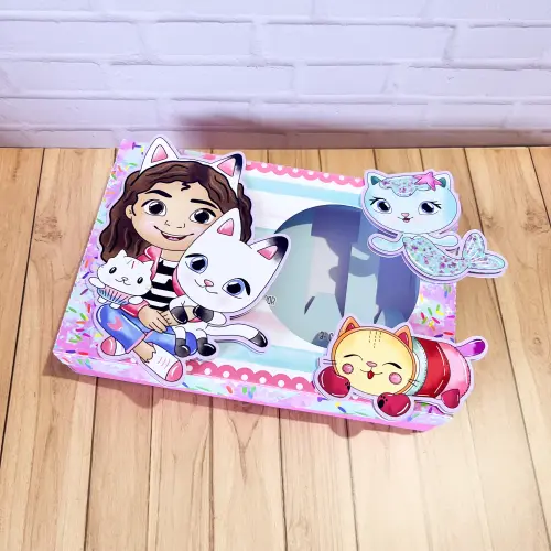 Arquivo de Corte Caixa Mini Confeiteiro A Casa Mágica da Gabby 03 - STUDIO/PDF/PNG