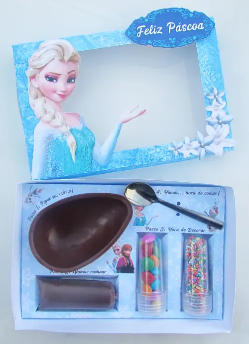 Arquivo de Corte Caixa Mini Confeiteiro Frozen 05 - STUDIO/PDF