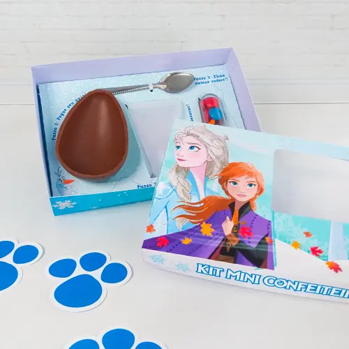 Arquivo de Corte Caixa Mini Confeiteiro Frozen 08 - STUDIO/PDF