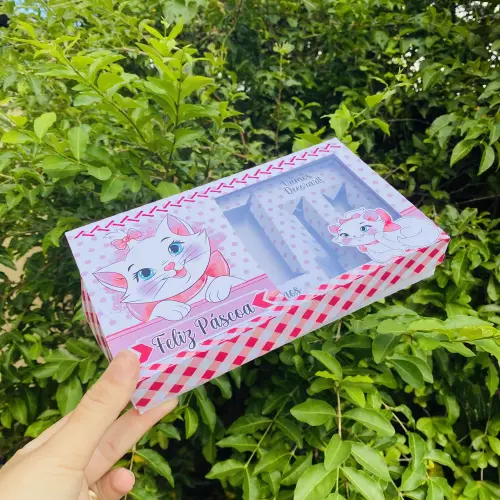 Arquivo de Corte Caixa Mini Confeiteiro Gatinha Marie 03 - STUDIO