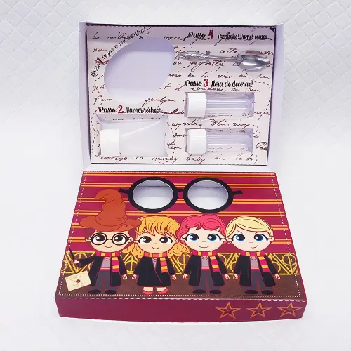 Arquivo de Corte Caixa Mini Confeiteiro Harry Potter 01 - STUDIO/PDF